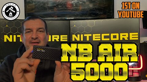 New Product Launch Nitecore NB Air 5000 Power Bank | the worlds smallest And lightest powerbank