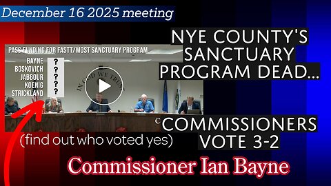 Nye County's Bad Guys on the Run, Democrat "Diversion from Police" Program Defeated