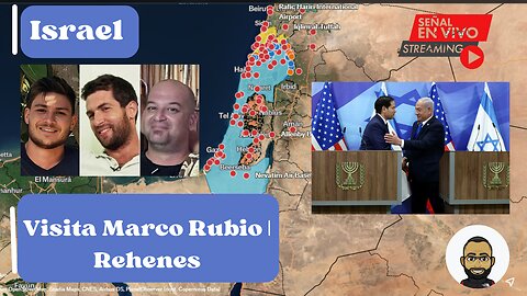 [DIRECTO] Israel | Visita de Marco Rubio | Rehenes