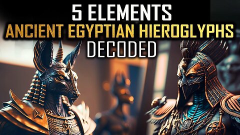 The Importance of the 5 Elements of a Human Being, as Recorded by the Ancient Egyptians