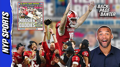 Indiana's National Championship win is GREAT for College Football! | Back Page Banter