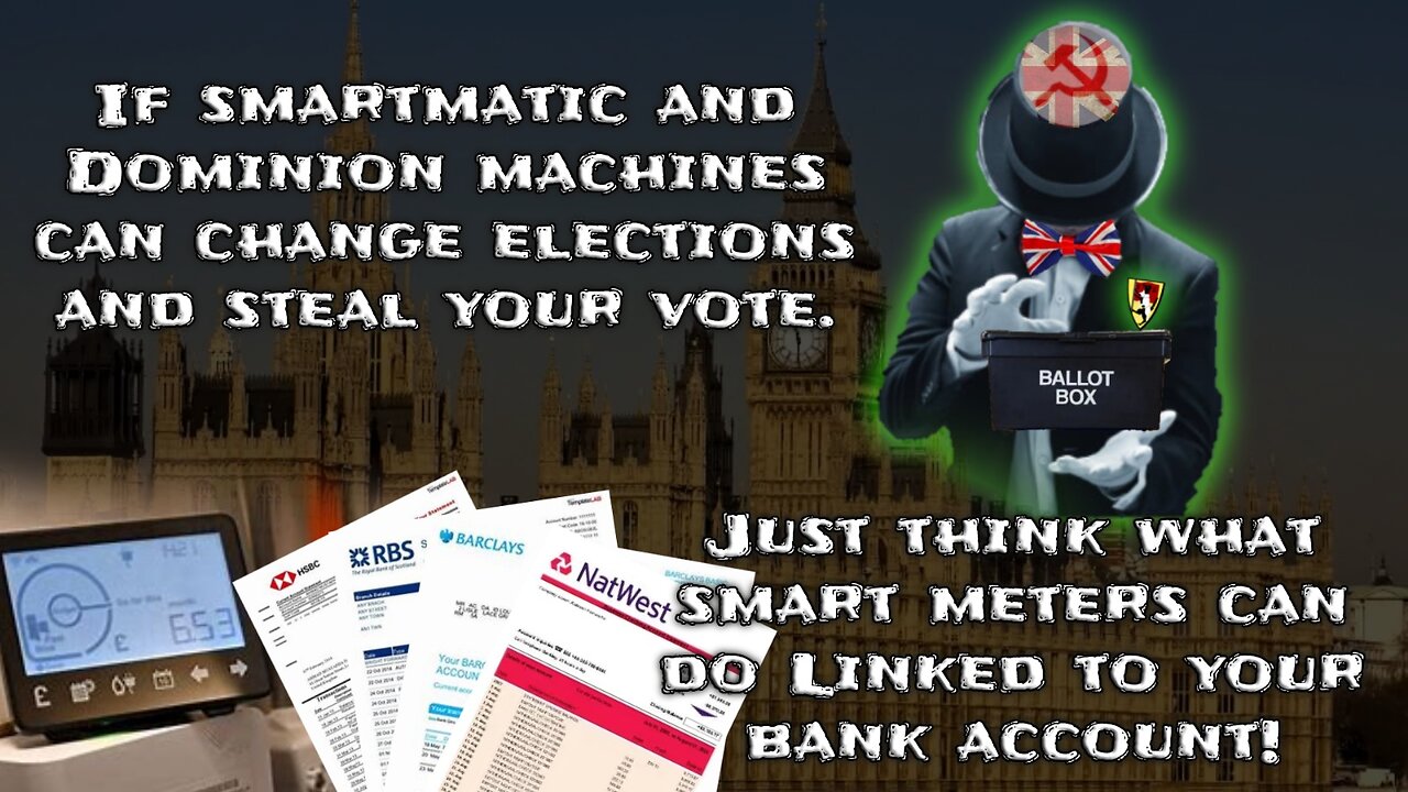 Smartmatic, Smart meters. One steals votes the other your money.