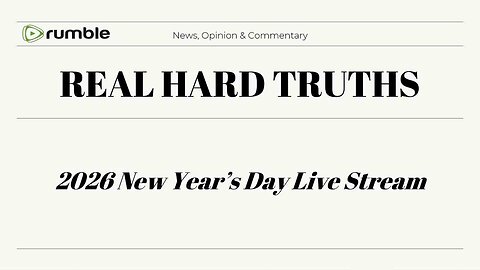 New Year's Day Livestream - 1/1/2026