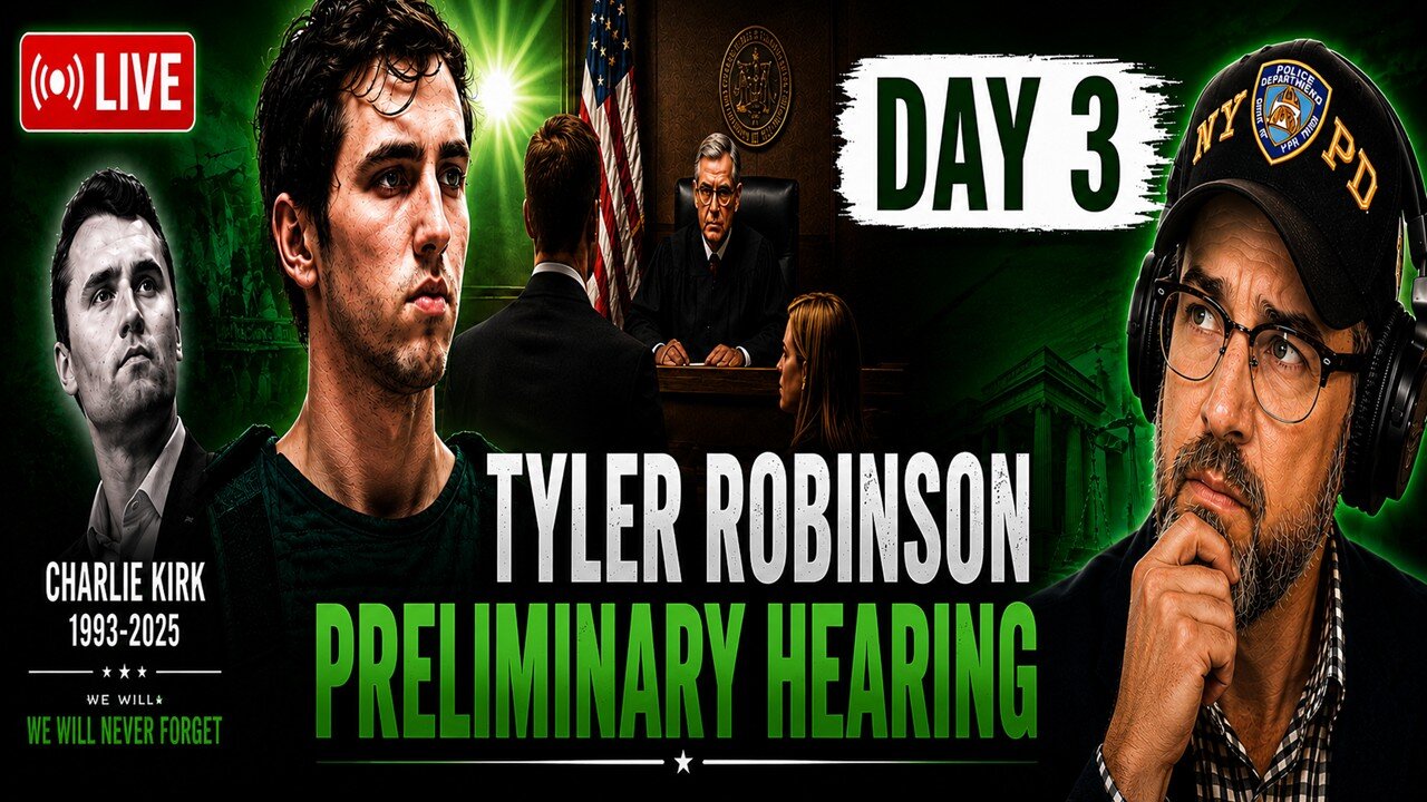 LIVE: Charlie Kirk Case | Tyler Robinson Preliminary Hearing - Day 3 (AM) | Litigator Legal Analysis
