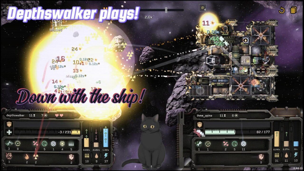 Depthswalker plays! Down with the ship- cat kablooey!