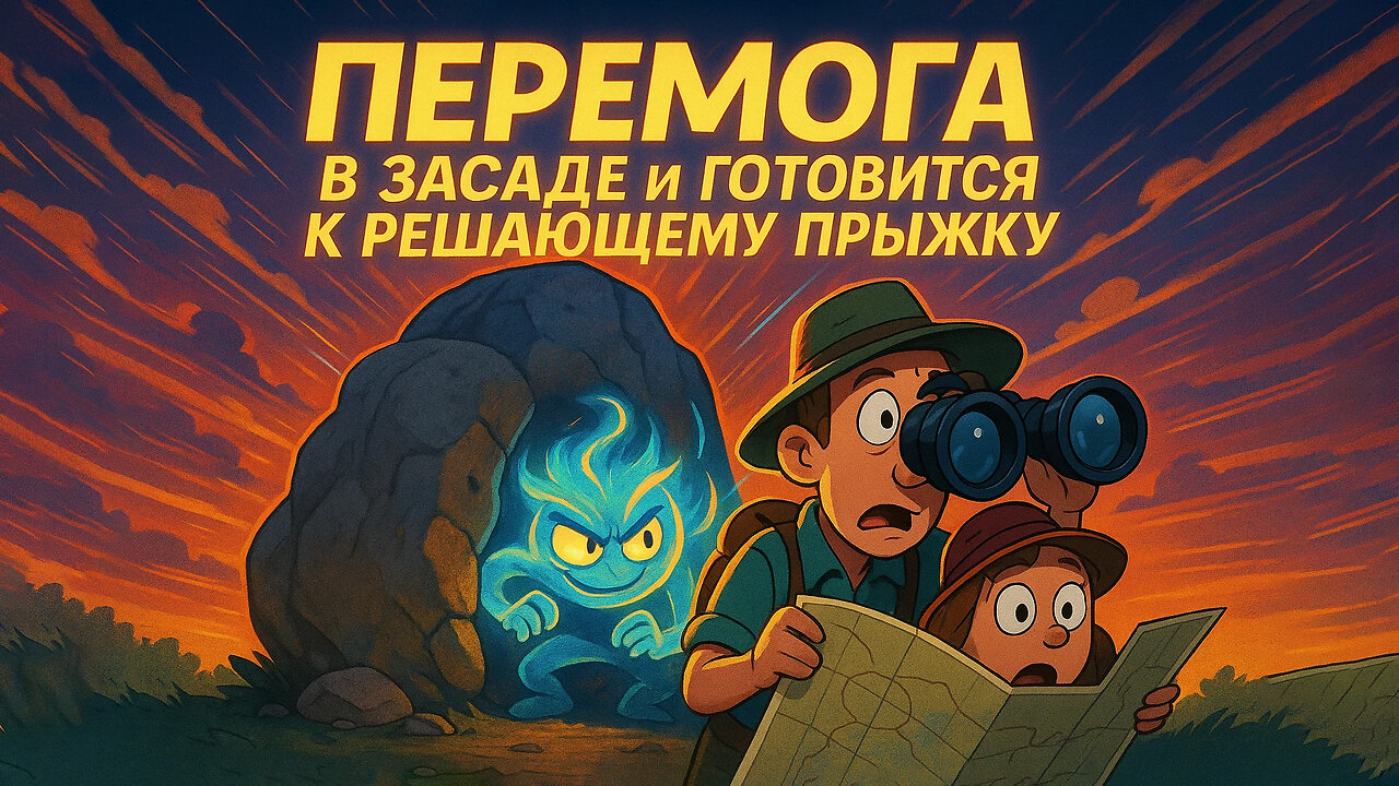 Перемога в засаде и готовится к решающему прыжку