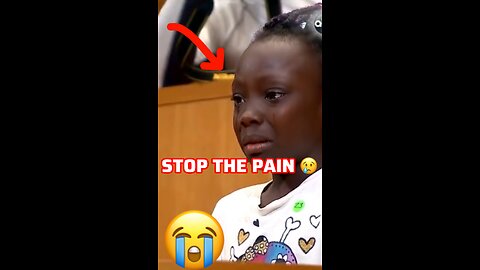 She couldn’t hold her tears💔A child speaks about racism in