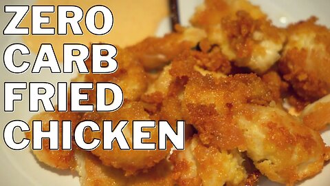 ZERO CARB FRIED CHICKEN NUGGETS | CARNIVORE KETO 10 Minutes 3 Ingredients