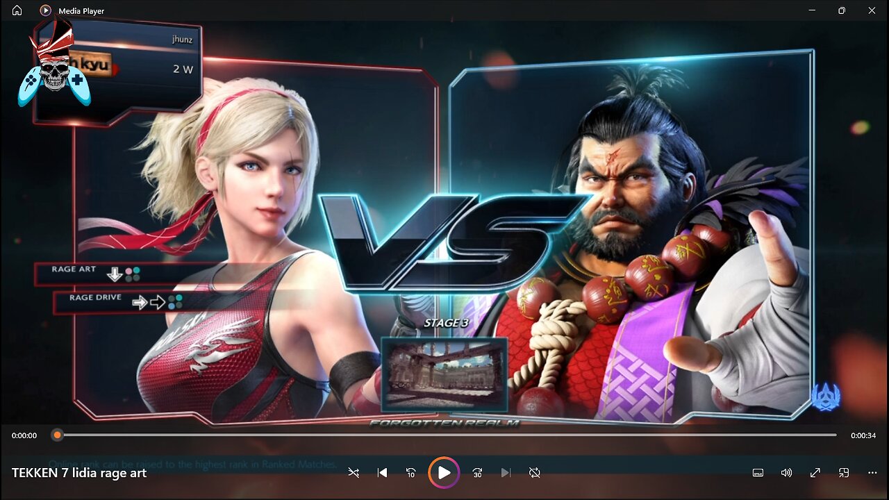 TEKKEN 7 lidia rage art