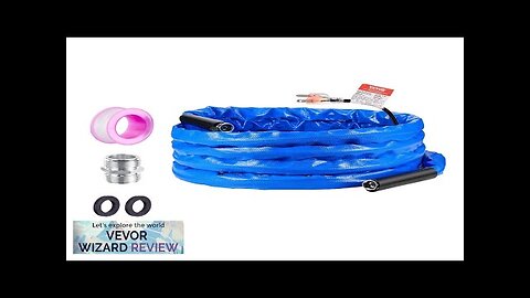 VEVOR 25ft Heated Water Hose for RV -45℉ Antifreeze Heated Drinking Water Review