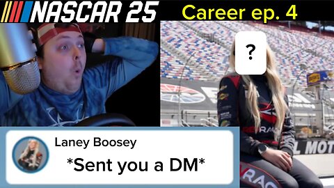 She said what?! - NASCAR 25 gameplay - Dover, Indy, Iowa - Career episode 4