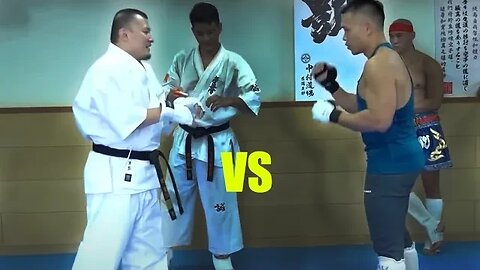 "Amateur MMA Fighter & Bodybuilder Faces Off Against Kyokushin Karate Master"