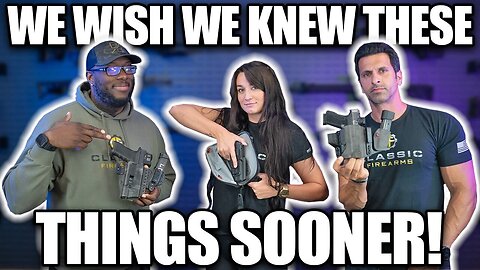 3 Things I Wish I Knew Before Carrying A Pistol
