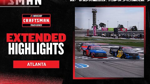 2025 NASCAR Craftsman Truck Series at Atlanta Motor Speedway HIGHLIGHTS (4K)