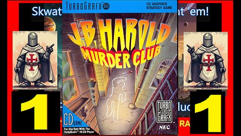 JB HAROLD: MURDER CLUB 1/2 - TG-16 CD - Skwatter's RAMBLE-PLAY