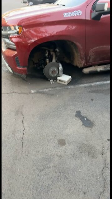 They Stole My WHEELS!