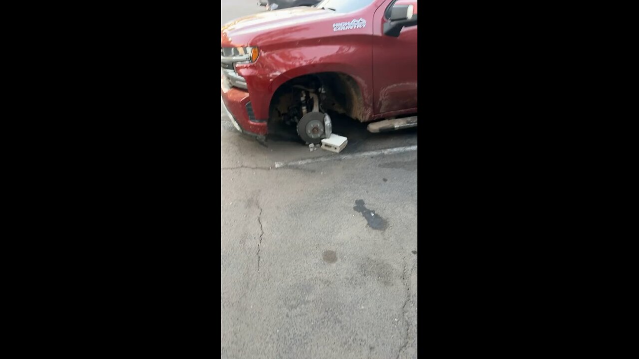 They Stole My WHEELS!