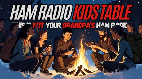 Baby It's Cold Outside: Ham Radio Kids Table Chat on Winter Outdoor OPs!