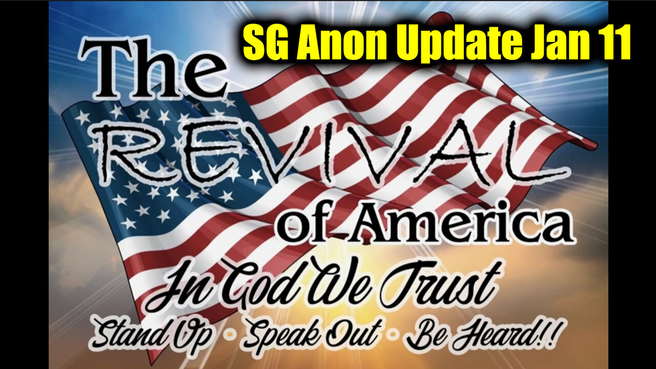 SG Anon Revival of America: Truth Bombs Shock The World