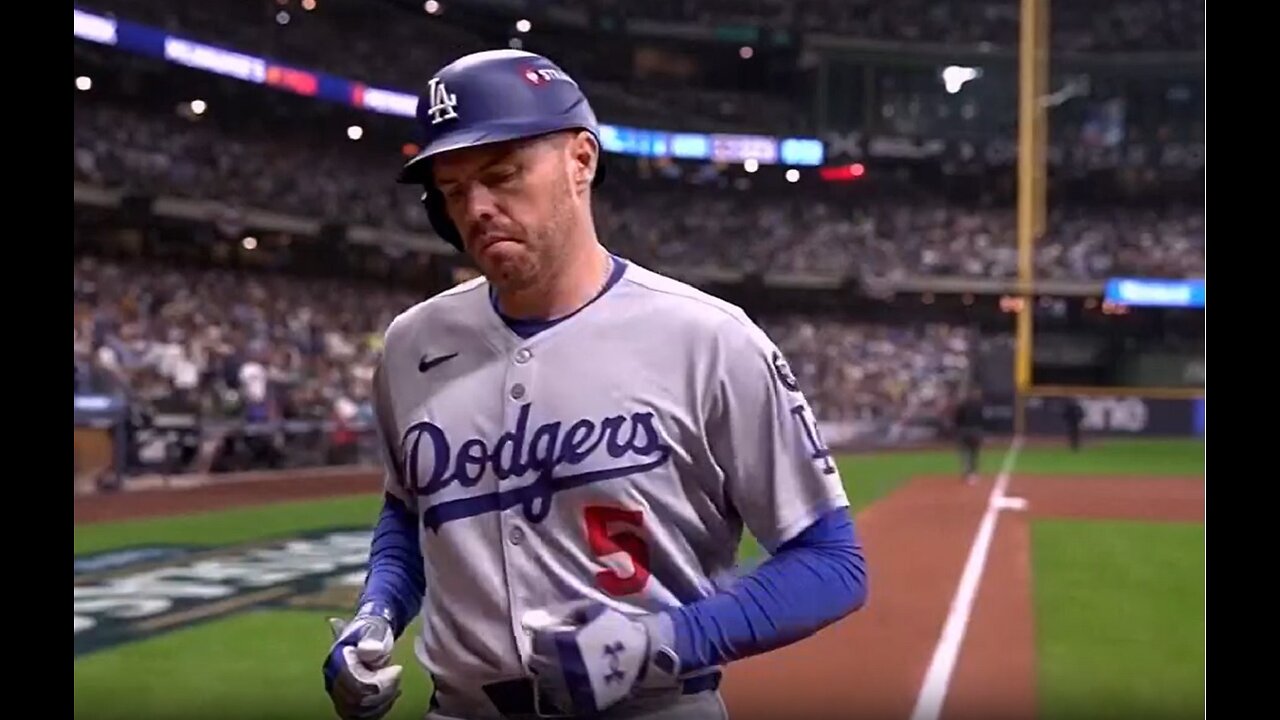 Freddie Freeman pegó primer jonrón de la NLCS