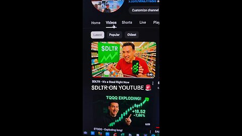 $DLTR ON YOUTUBE EDUCATION 🔥