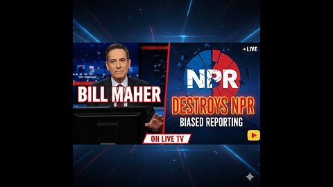 Bill Maher Calmly DESTROYS NPR For BIASED Reporting On Live TV