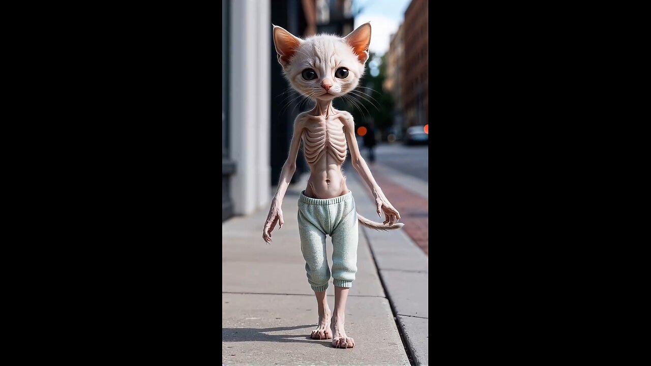 skinny cat