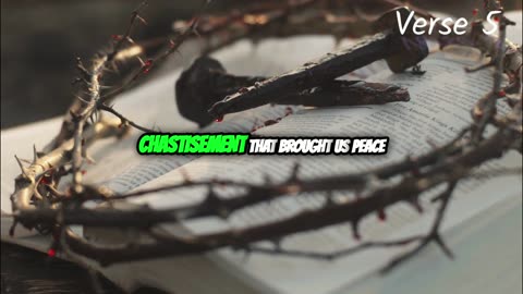 Bible Verse for the day. Healing Through Suffering: A Message of Peace