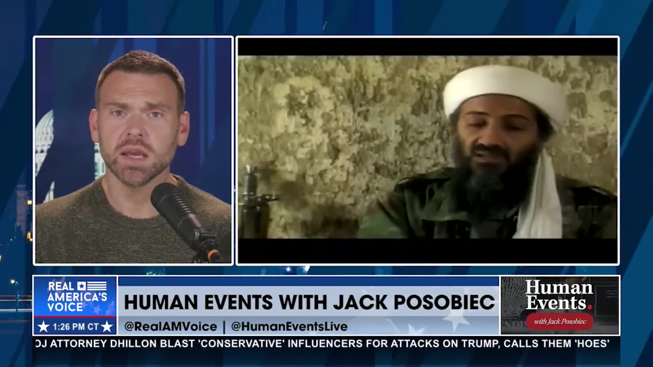 OSAMA BIN LADEN: "WAS WORKING WITH US BACKING..."