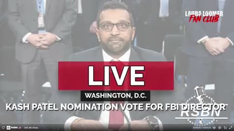 Laura Loomer LIVE, cohosting War Room to discuss RFK JR’s confirmation floor vote in the Senate