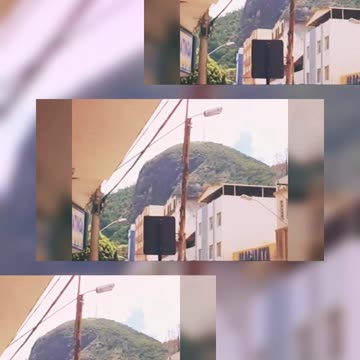 2009 Pedra Itaúna vista da Avenida Catarina Cimini em 02 de janeiro em Caratinga, Minas Gerais