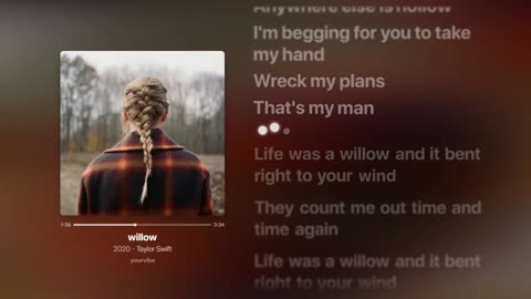 Taylor Swift - Willow Lyrics Songs YourVibe