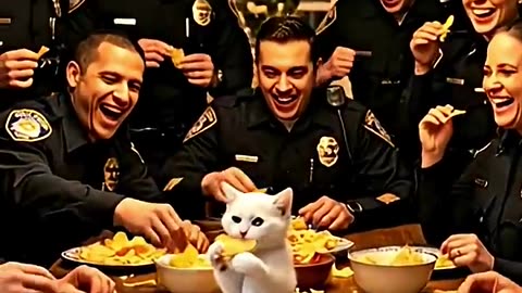 Small Cat Have A Fun😅