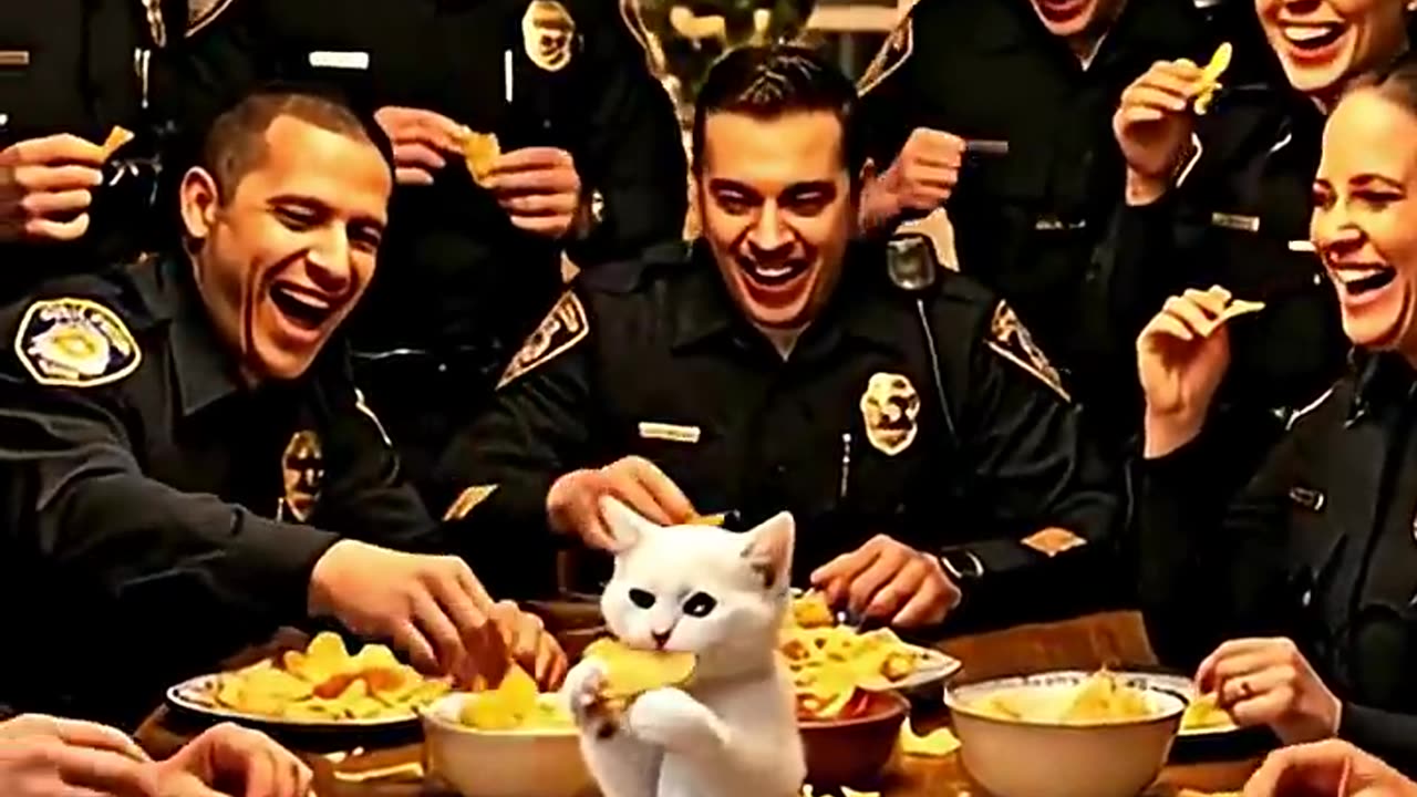 Small Cat Have A Fun😅
