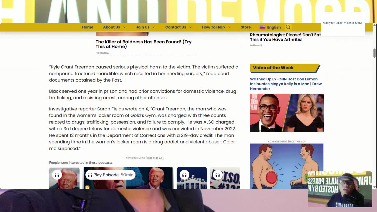 Asseylum Justin Villamor Show