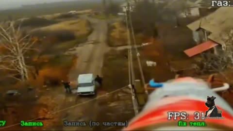 Russian drones fly past civilians … looking for military targets