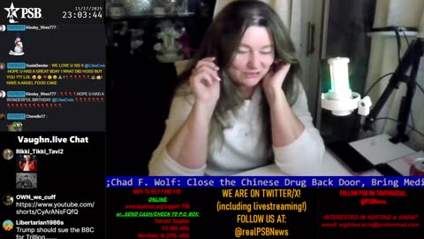 2025-11-17 23:00 EST - Crossing the Matrix: with Chris