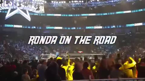 Ronda Rousey in on the road | WWE |