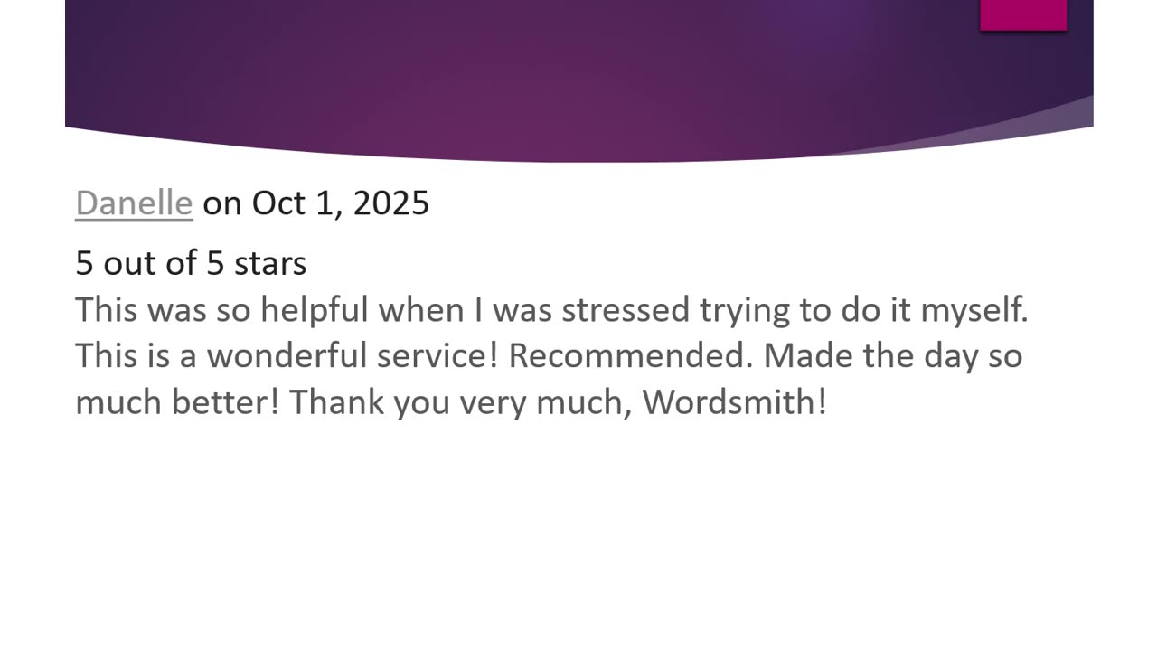 It is always a pleasure to serve.