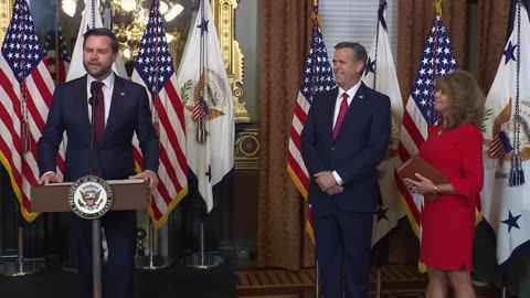 Vice President JD Vance Swears In John Ratcliffe as Director of the CIA