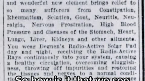 RADIUM AND THE SECRET OF LIFE