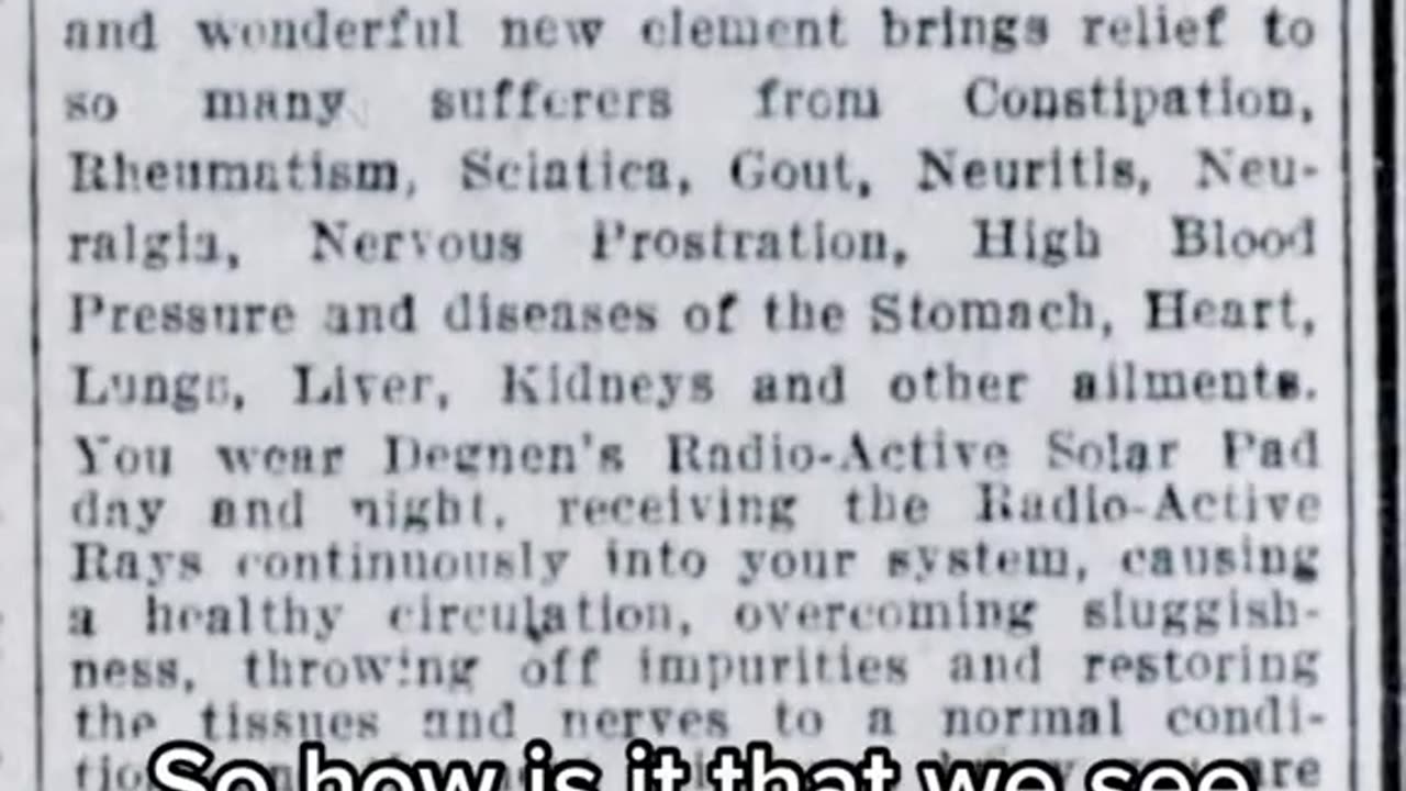 RADIUM AND THE SECRET OF LIFE