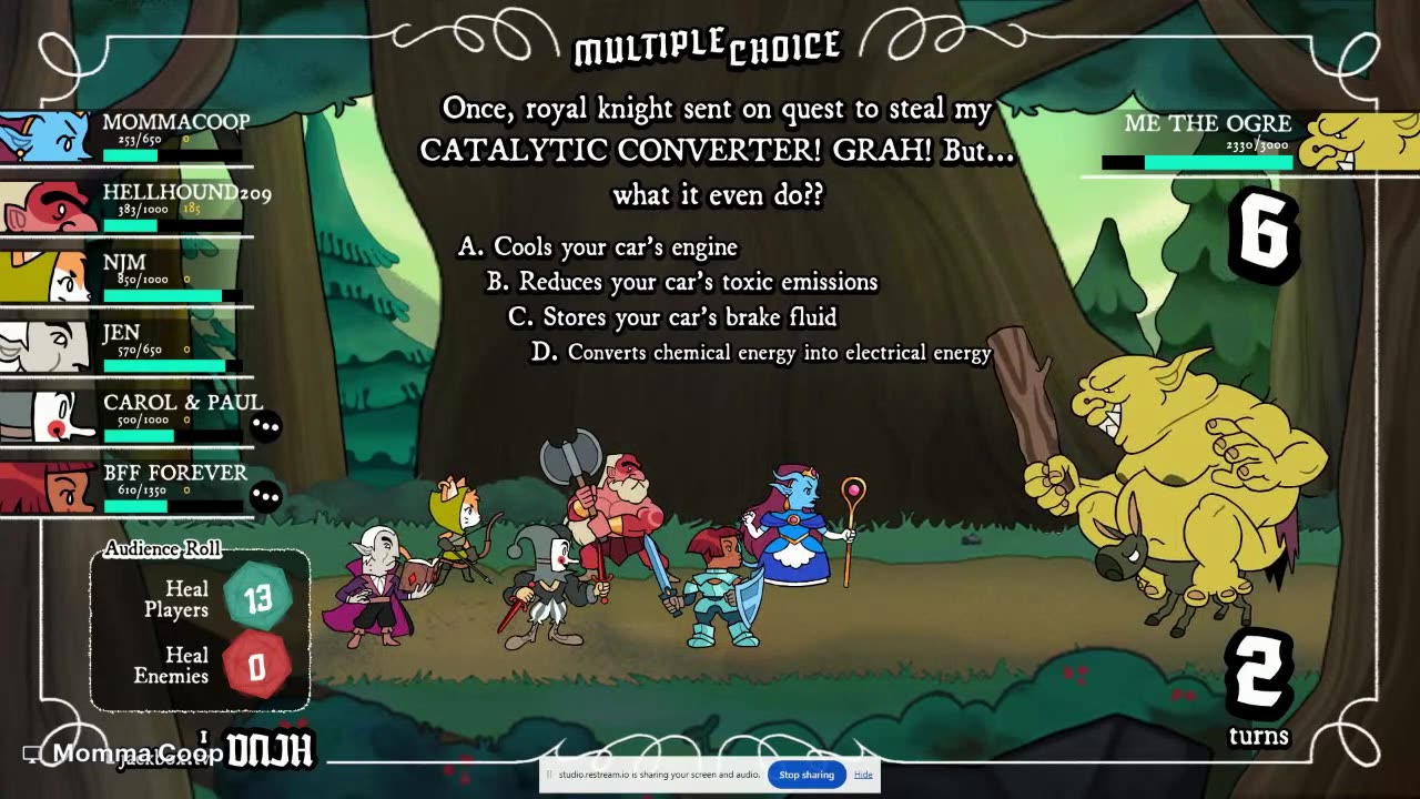 Game Night With Momma Coop