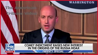 Stephen Miller Goes Nuclear on James Comey, Hints Obama Will Face Retribution as Well