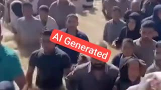 Palestinian social media networks continue to spread low-quality propaganda in the form of AI videos