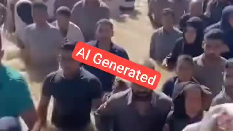 Palestinian social media networks continue to spread low-quality propaganda in the form of AI videos