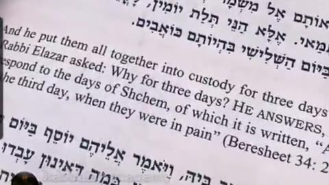 Noon Zohar. R ALEPH AND YOERI 🤍 And he put them altogether into custody. (MIKETZ 10) 11/29/25