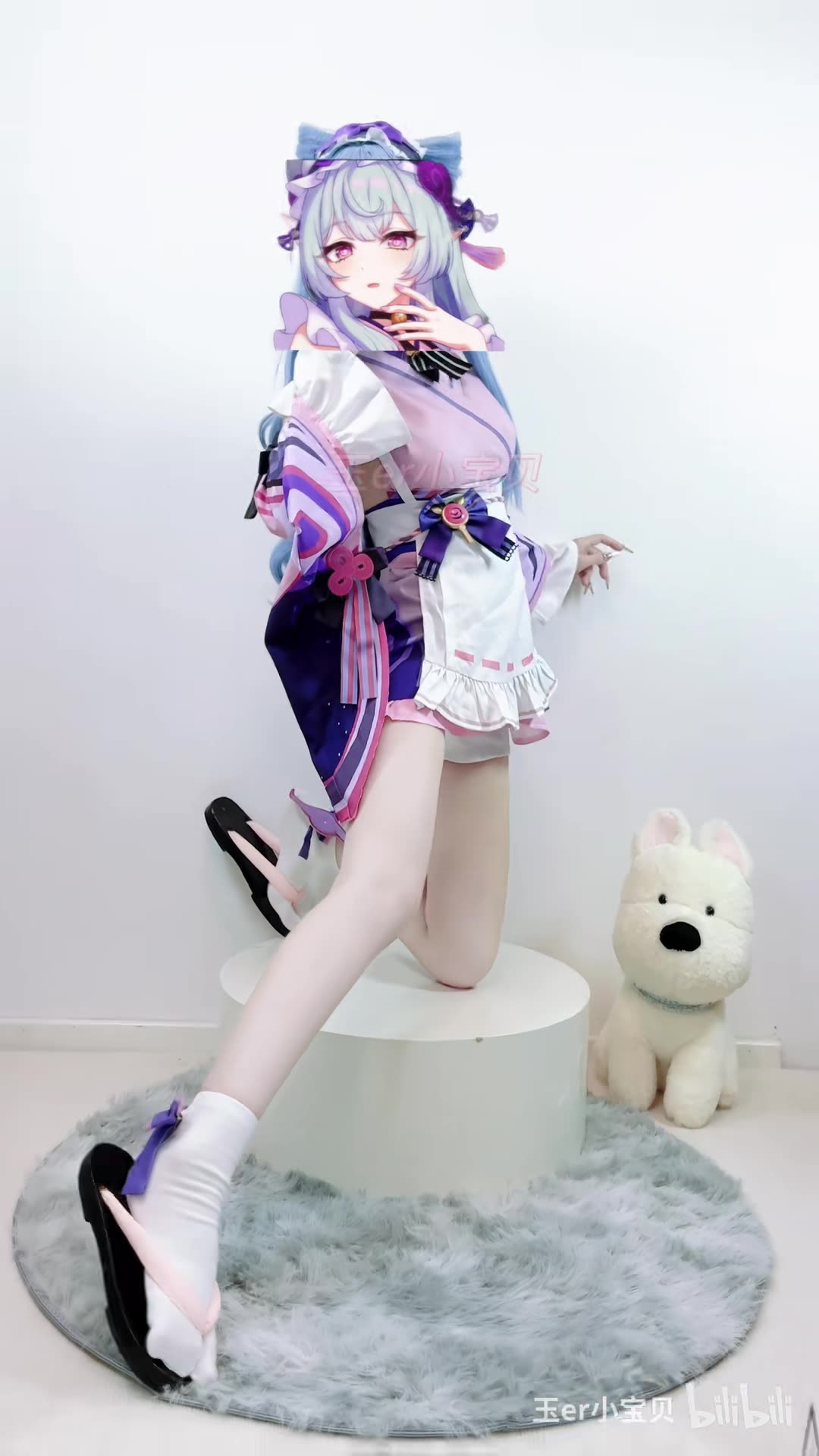 Flowing Lavender Skater Skirt Sinuous Model Pose | Daily Beauty EP 1180