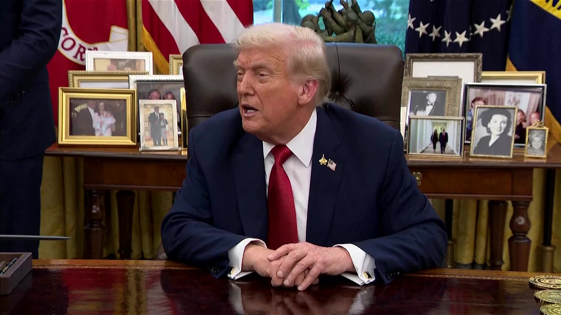 Trump says he will not allow Israel to annex the West Bank