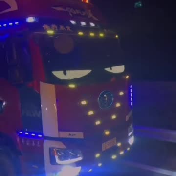 Science girl - Heavy trucks in China given a personality